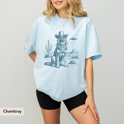 Belgian Malinois UFO shirt