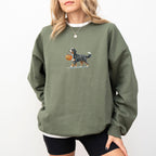 Bernedoodle Halloween Sweatshirt
