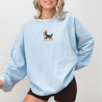 Bernedoodle Tricolor Christmas Sweatshirt