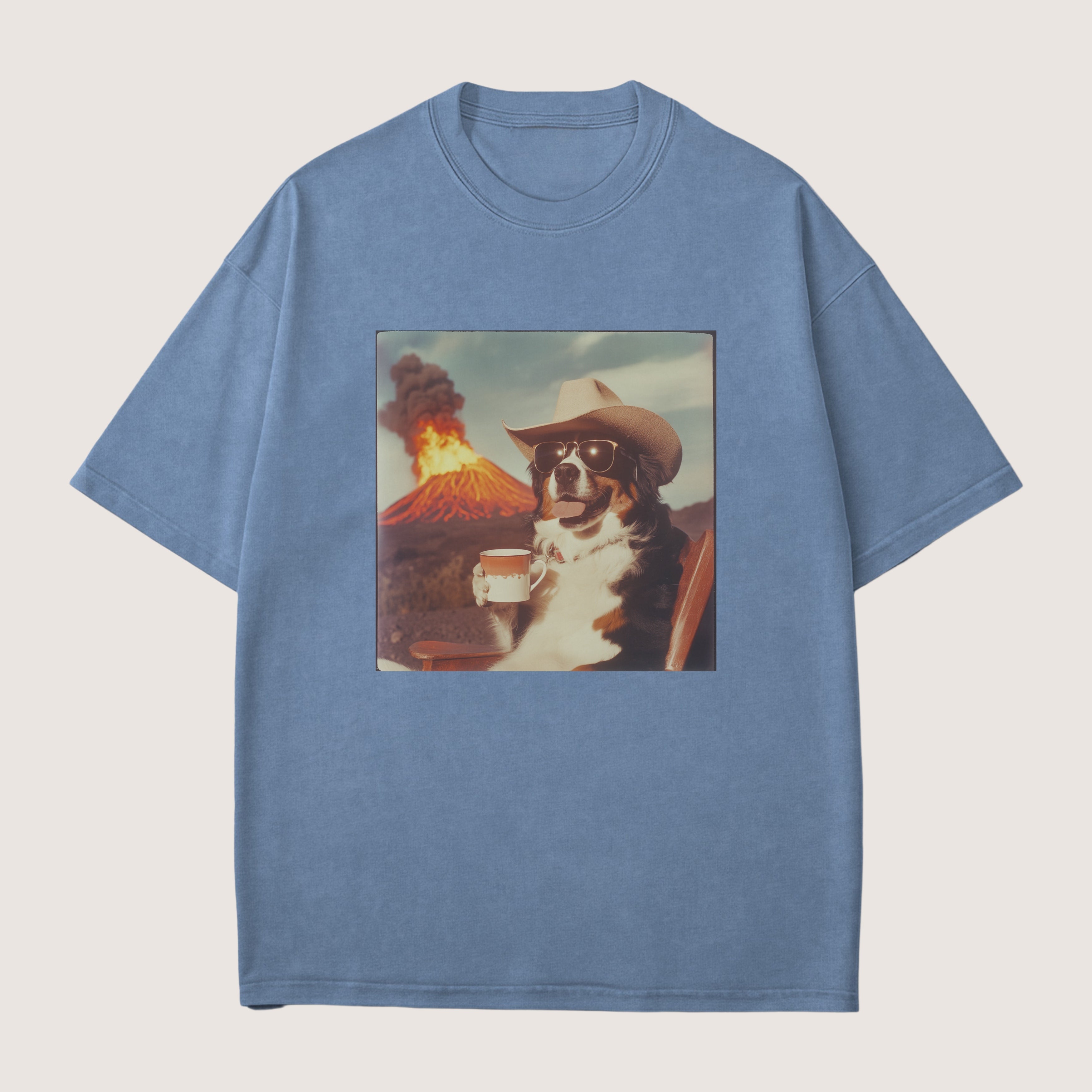 Bernese Mountain Dog Volcano Shirt