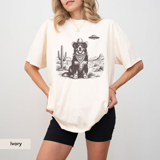 Bernese Mountain UFO shirt
