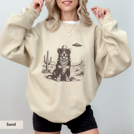 Bernese Mountain UFO Sweatshirt