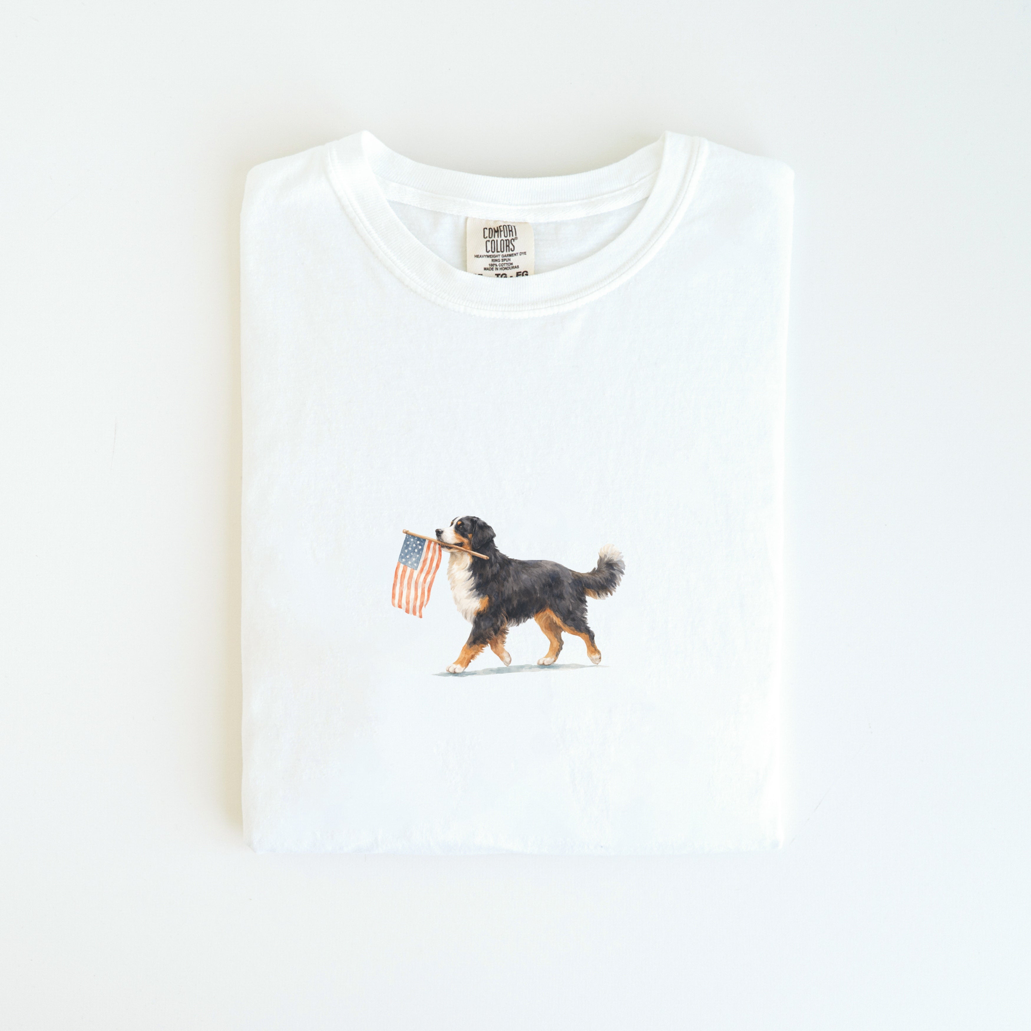 Bernese Mountain USA T-shirt