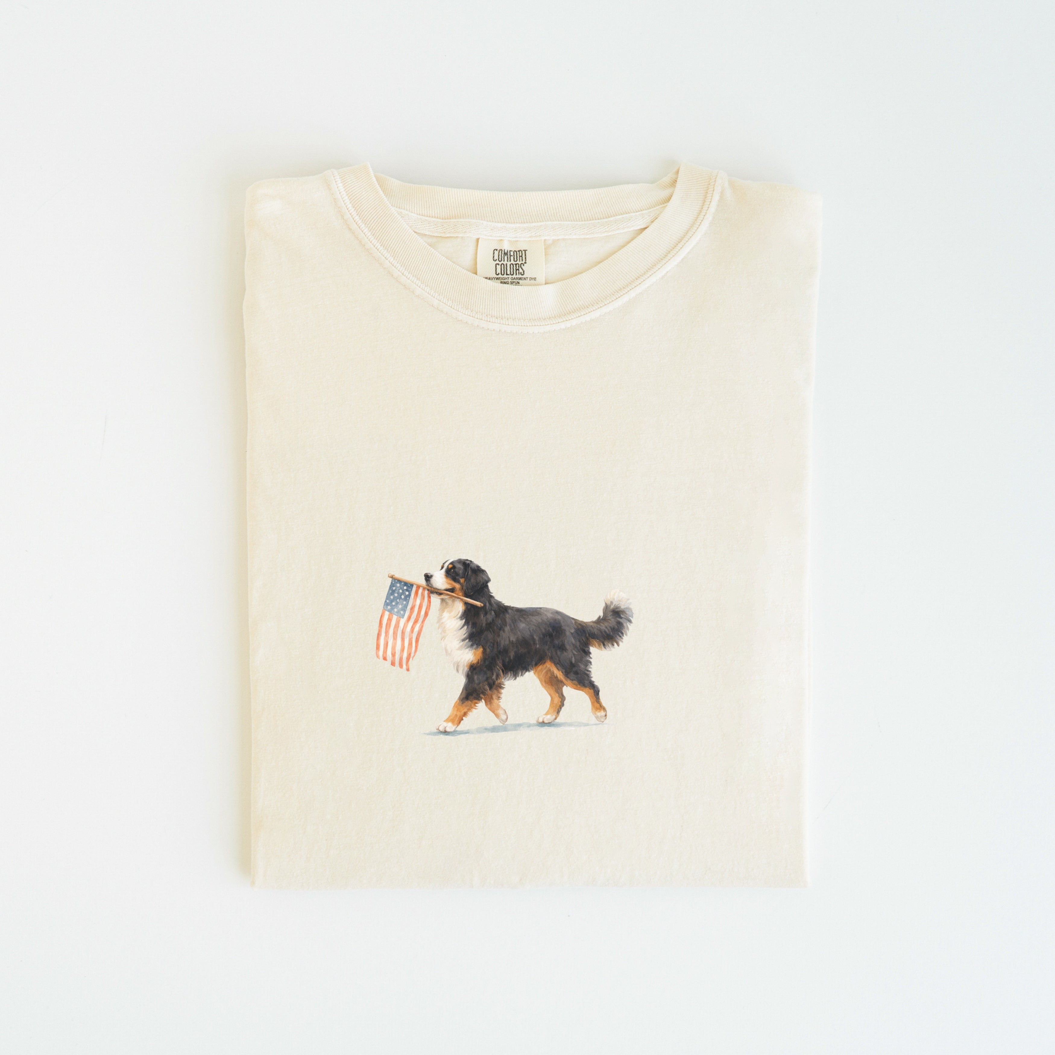 Bernese Mountain USA T-shirt
