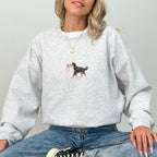 Bernese Mountain US Flag Sweatshirt