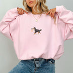 Bernese Mountain US Flag Sweatshirt