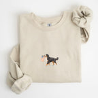 Bernese Mountain US Flag Sweatshirt
