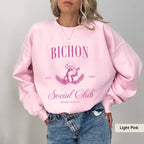Bichon Frise Social Club Sweatshirt