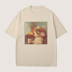 Bichon Frise Dog Volcano Shirt