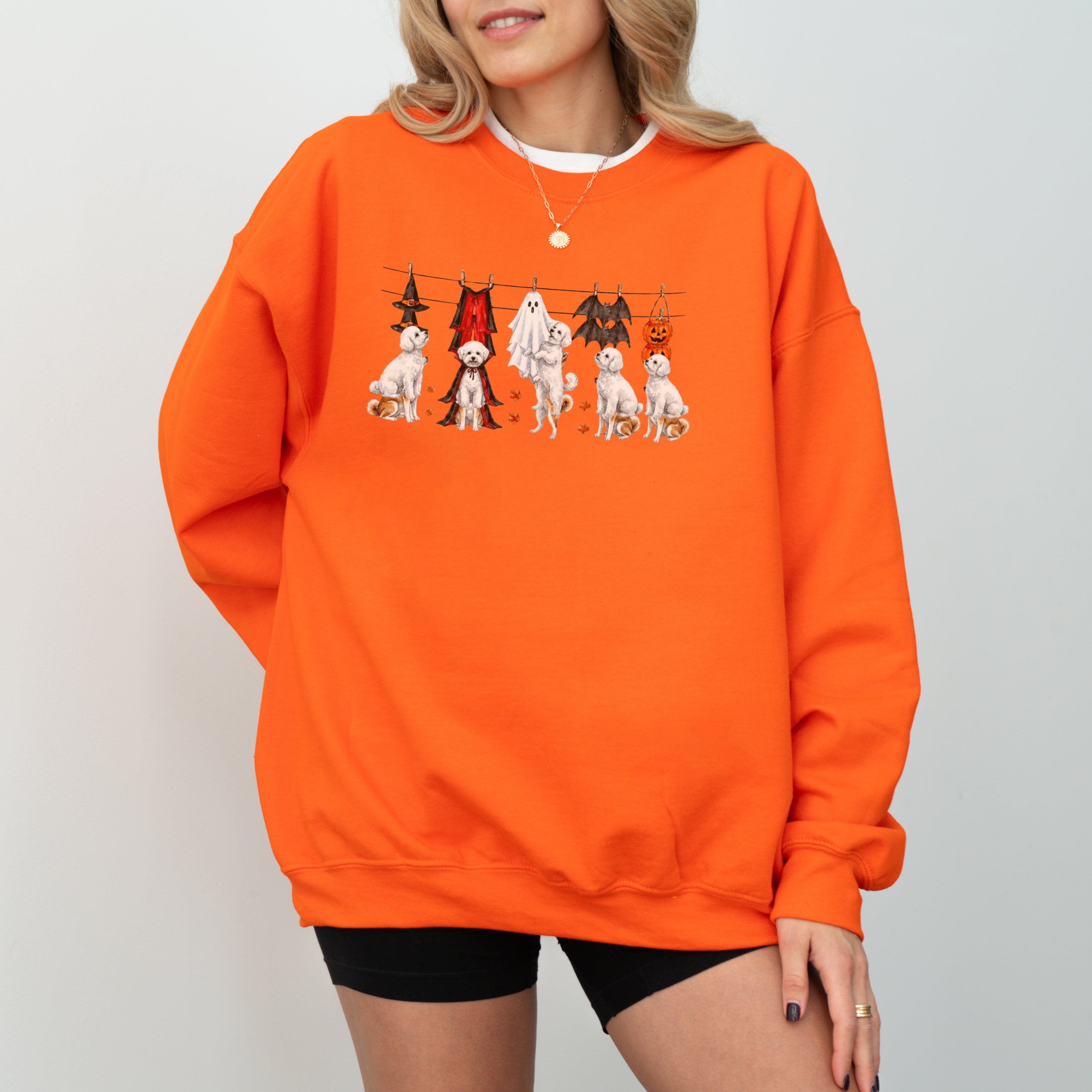 Bichon Frise Halloween Sweatshirt
