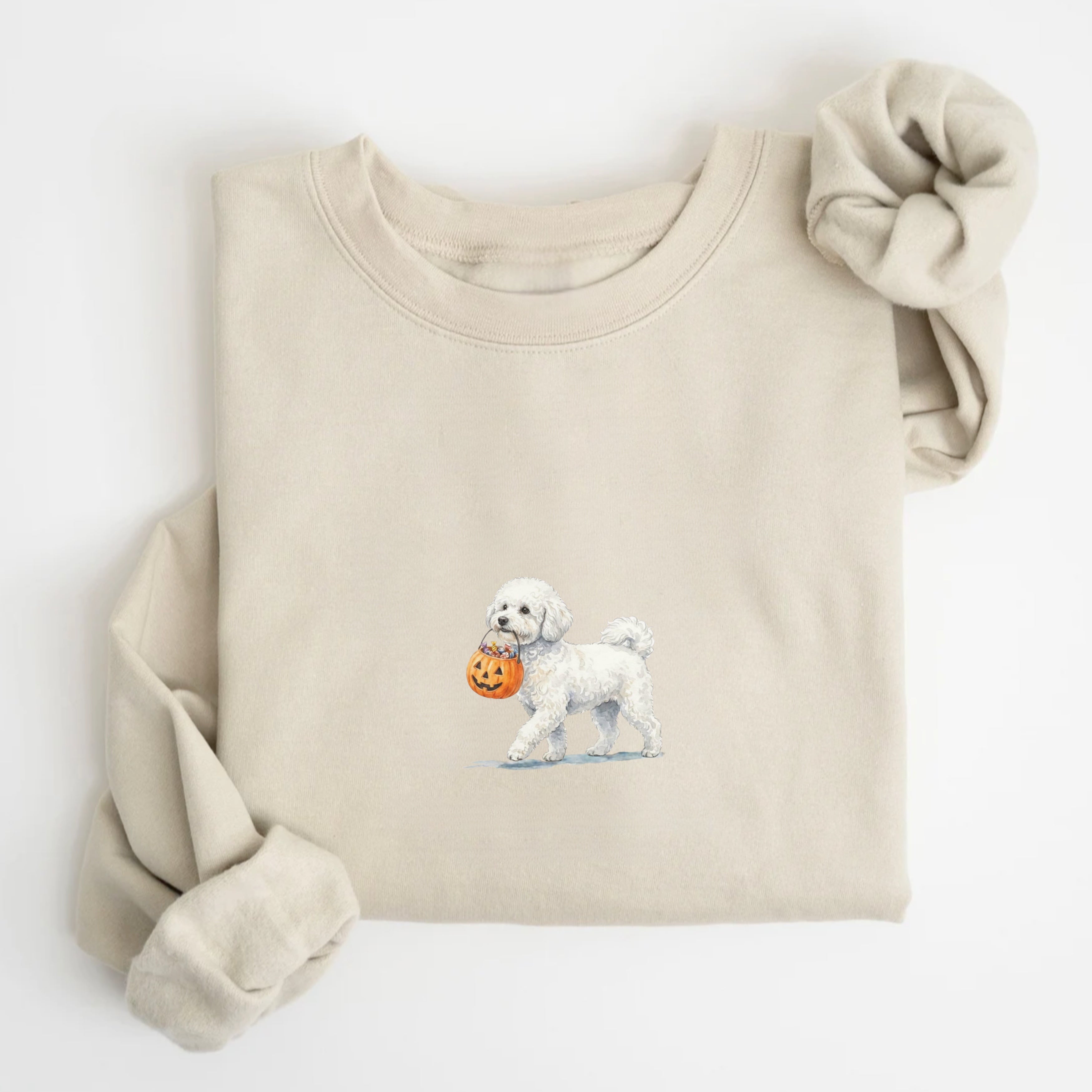 Bichon Frise Halloween Sweatshirt