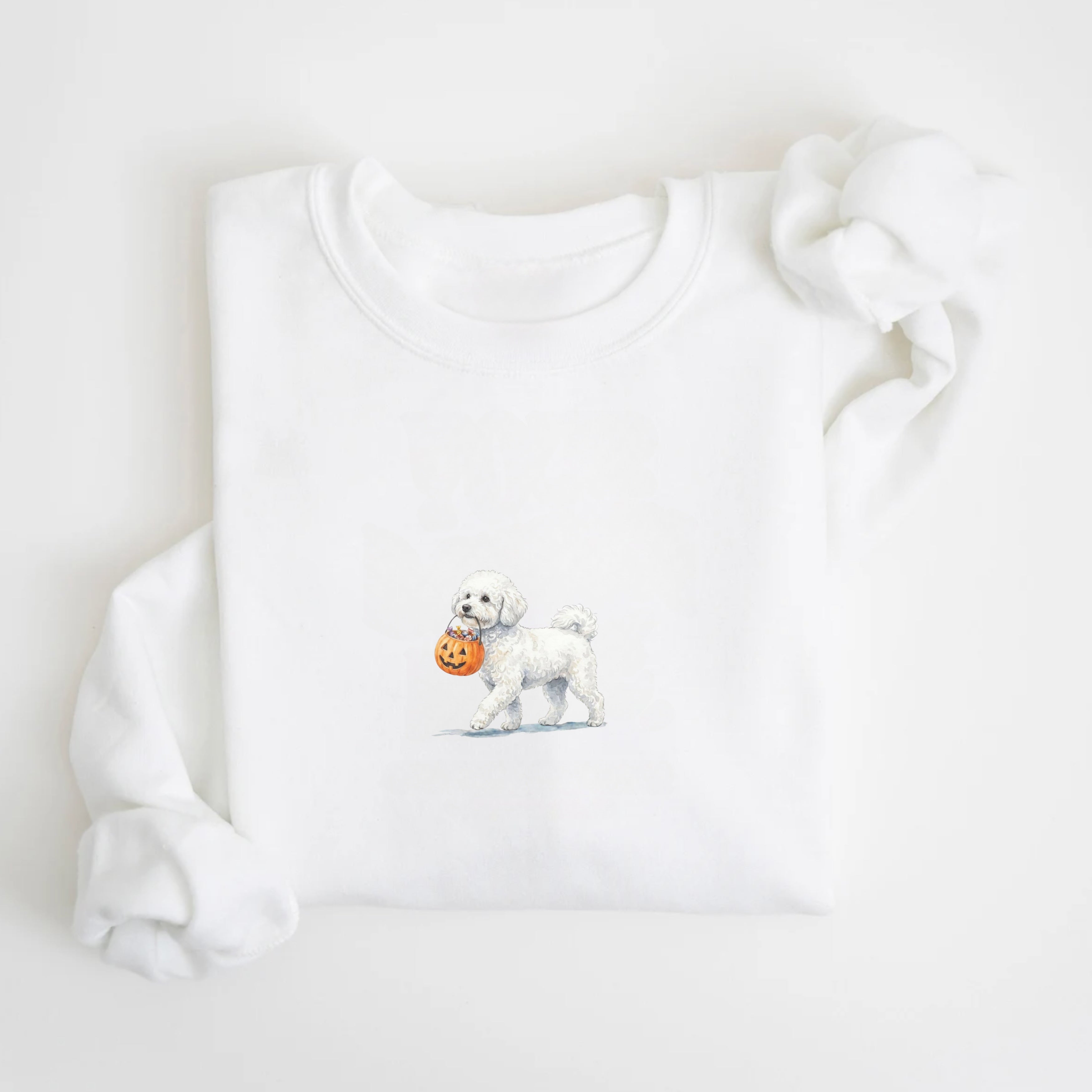 Bichon Frise Halloween Sweatshirt