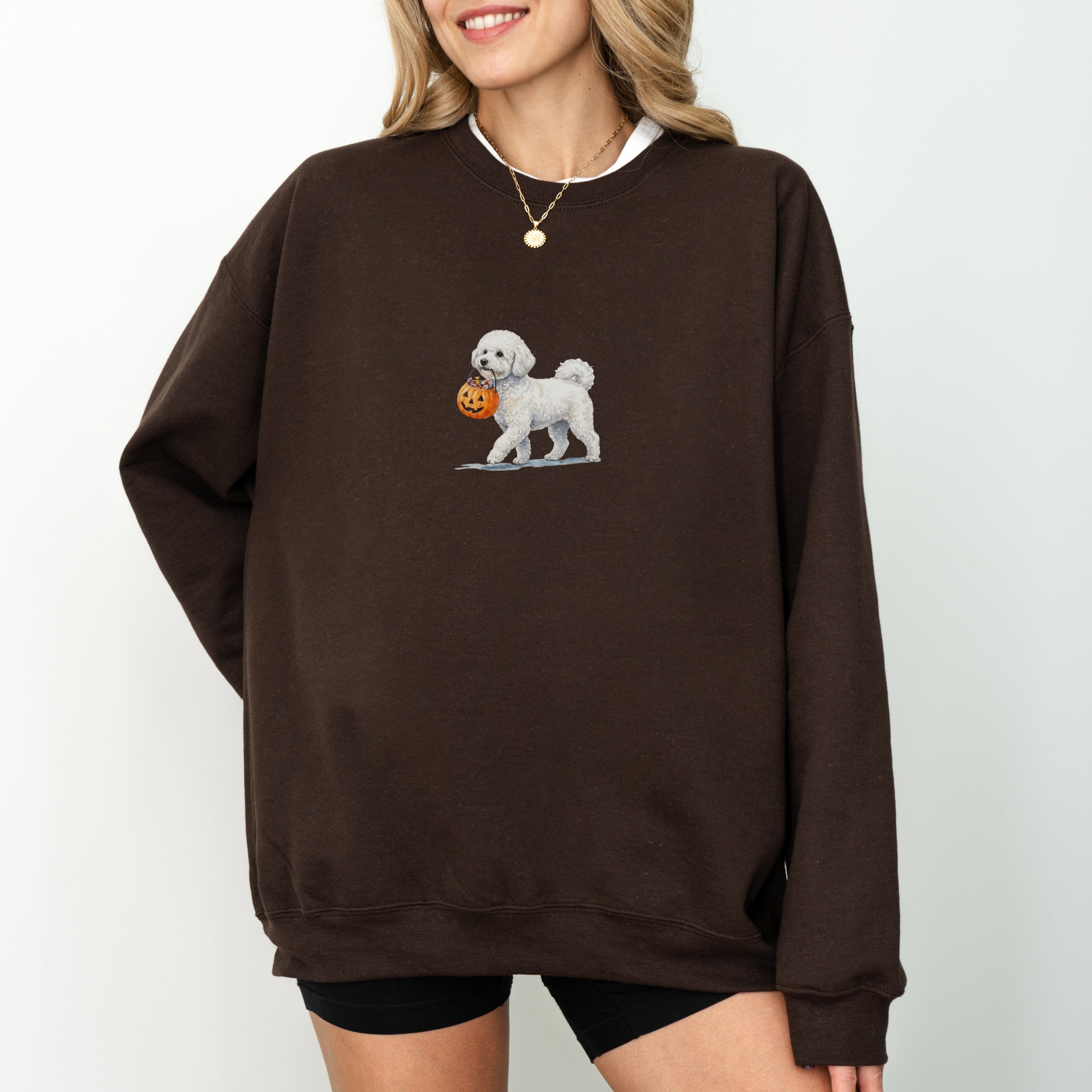 Bichon Frise Halloween Sweatshirt