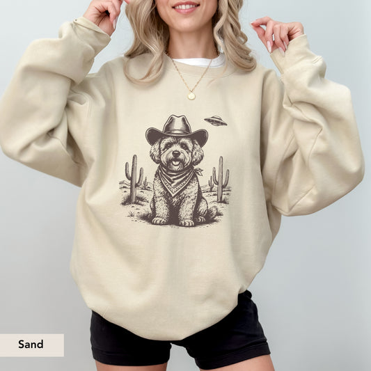 Bichon Frise UFO Sweatshirt