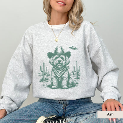 Bichon Frise UFO Sweatshirt