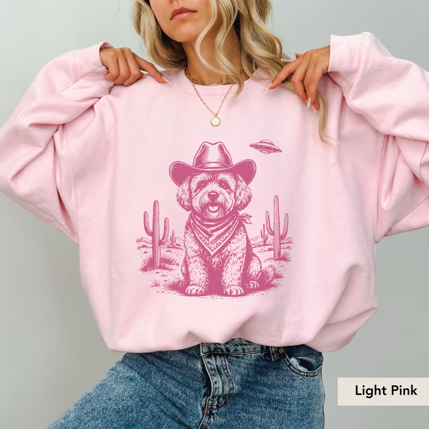 Bichon Frise UFO Sweatshirt