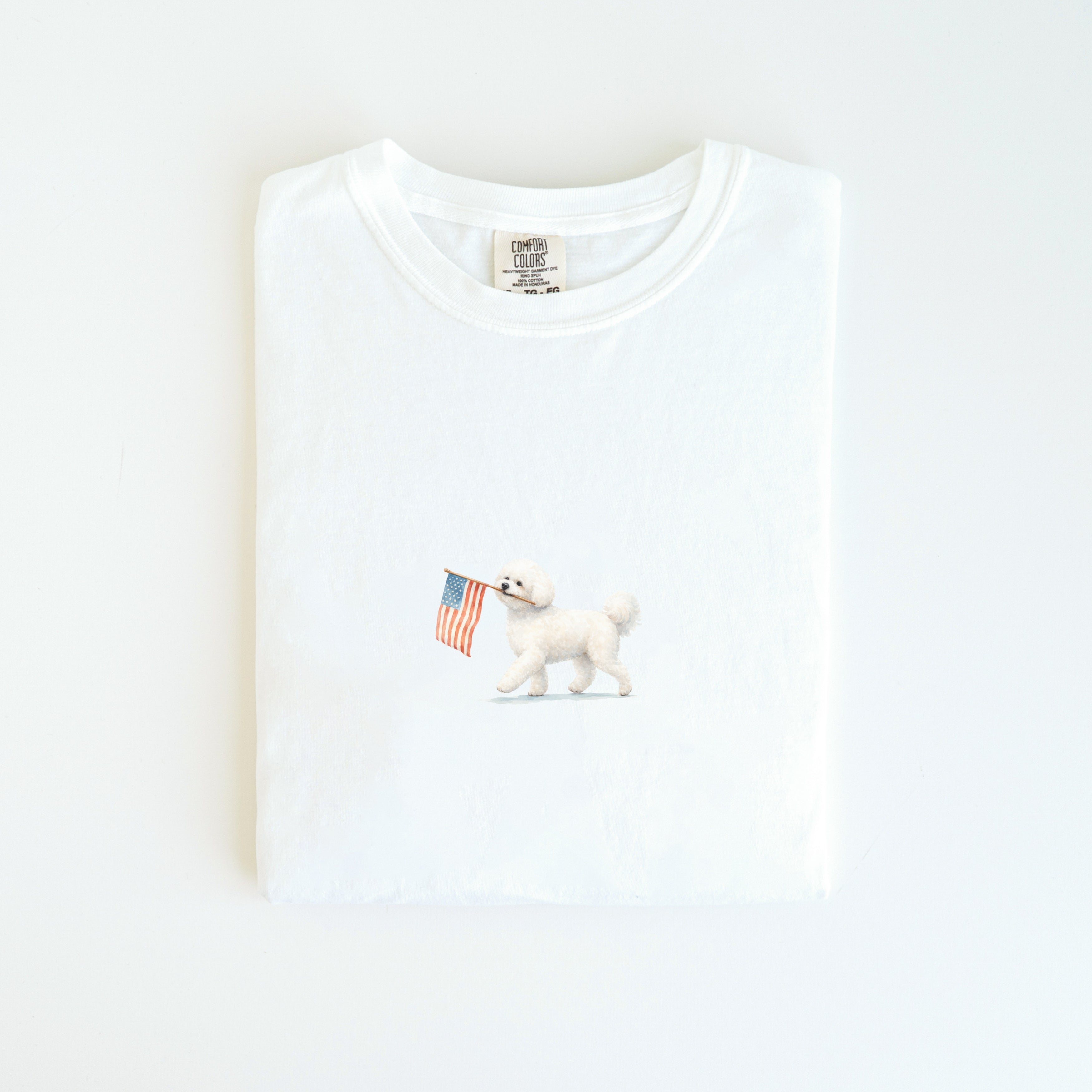 Bichon Frise USA T-shirt