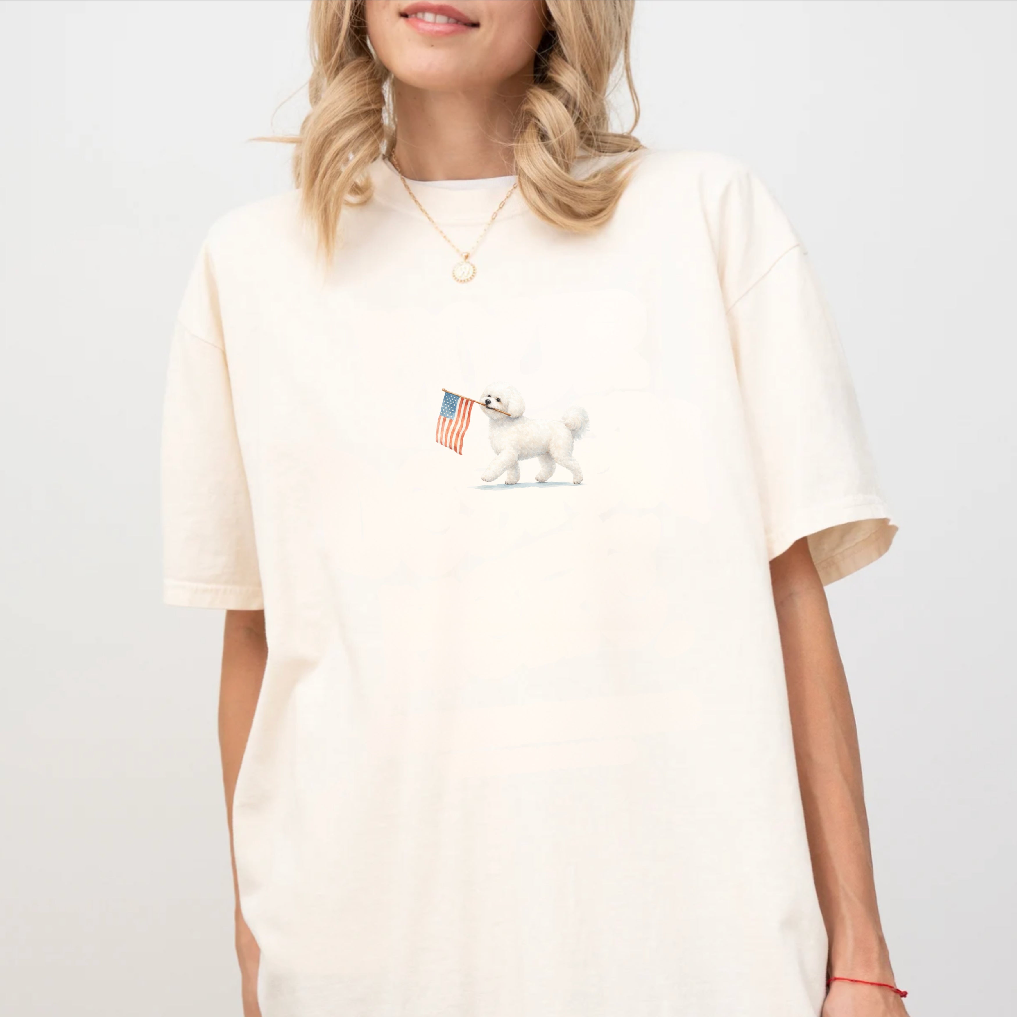 Bichon Frise USA T-shirt