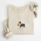 Black German Shepherd Halloween Sweatshirt