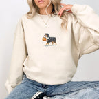 Black German Shepherd Halloween Sweatshirt