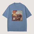 Black Goldendoodle Dog Volcano Shirt