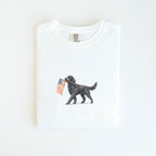 Black Goldendoodle USA T-shirt