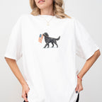 Black Goldendoodle USA T-shirt
