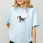Black Goldendoodle USA T-shirt