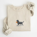Black Labrador Halloween Sweatshirt