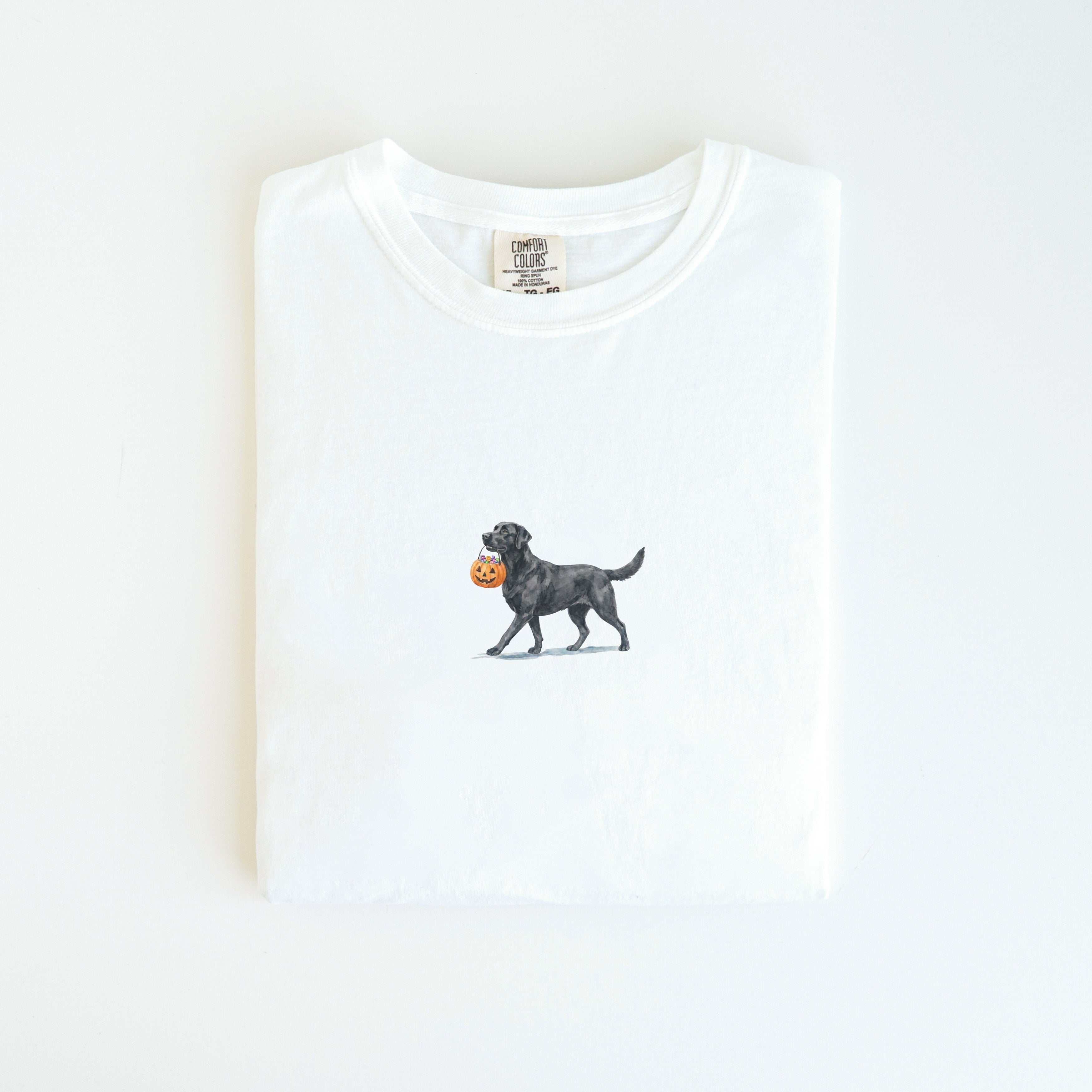 Black Labrador Halloween T-shirt