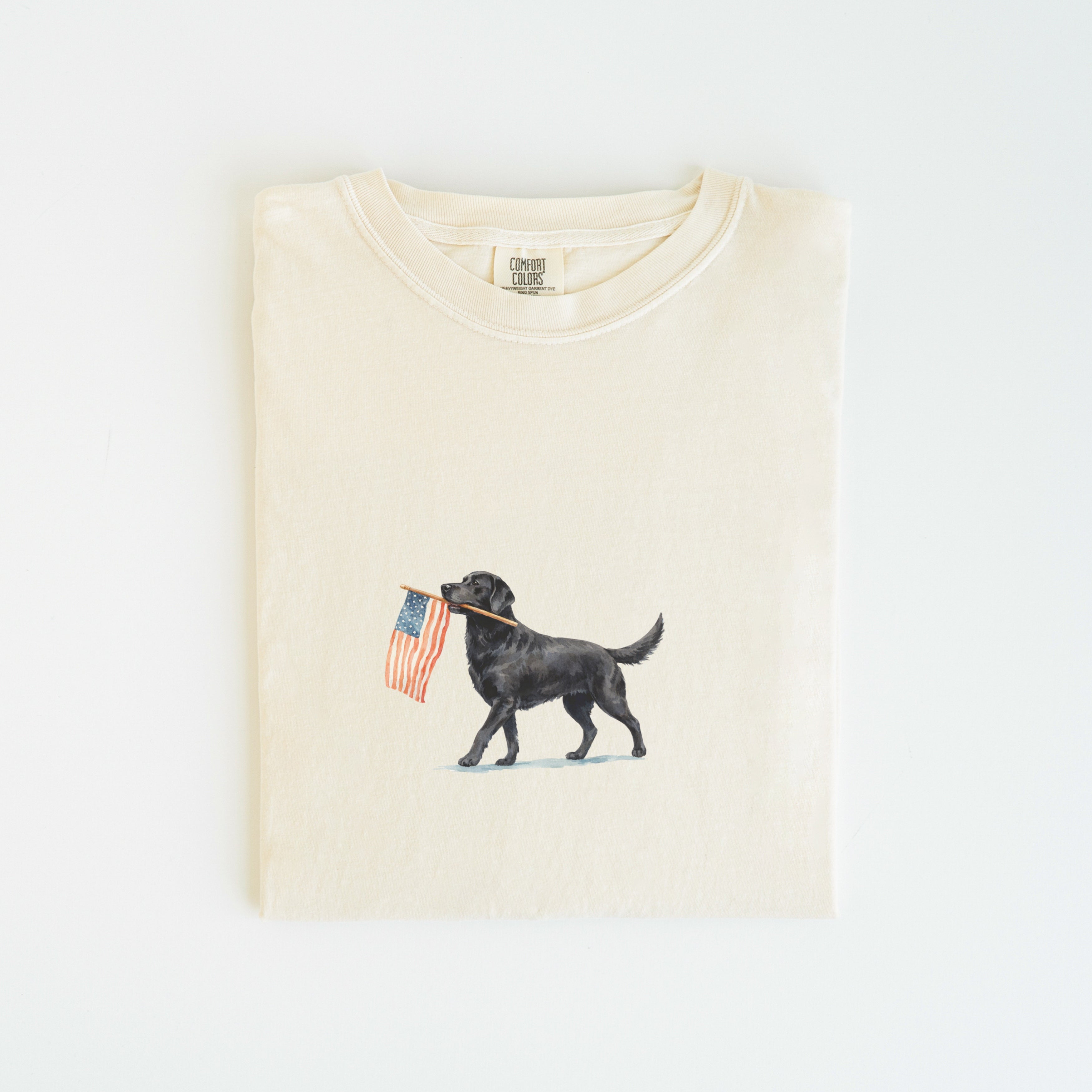 Black Labrador USA T-shirt