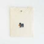 Black Pomeranian Halloween T-shirt
