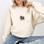 Black Pomeranian Halloween Sweatshirt