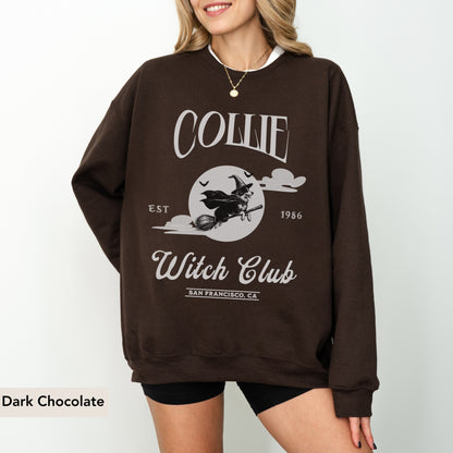 Border Collie Witch Club Sweatshirt