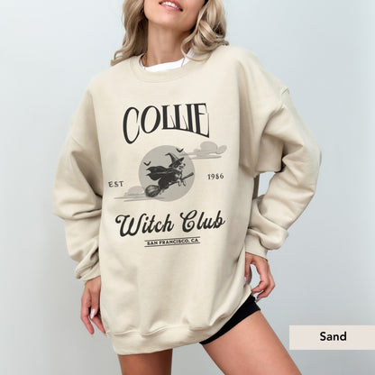 Border Collie Witch Club Sweatshirt