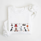 Border collie Halloween Sweatshirt
