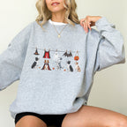 Border collie Halloween Sweatshirt