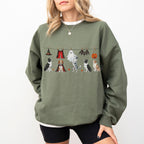 Border collie Halloween Sweatshirt