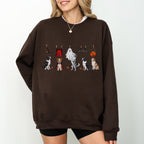 Border collie Halloween Sweatshirt