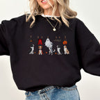 Border collie Halloween Sweatshirt