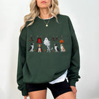 Border collie Halloween Sweatshirt