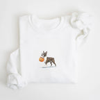Boston Terrier Brindle Halloween Sweatshirt