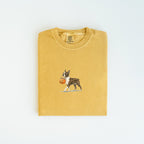 Boston Terrier Brindle Halloween T-shirt