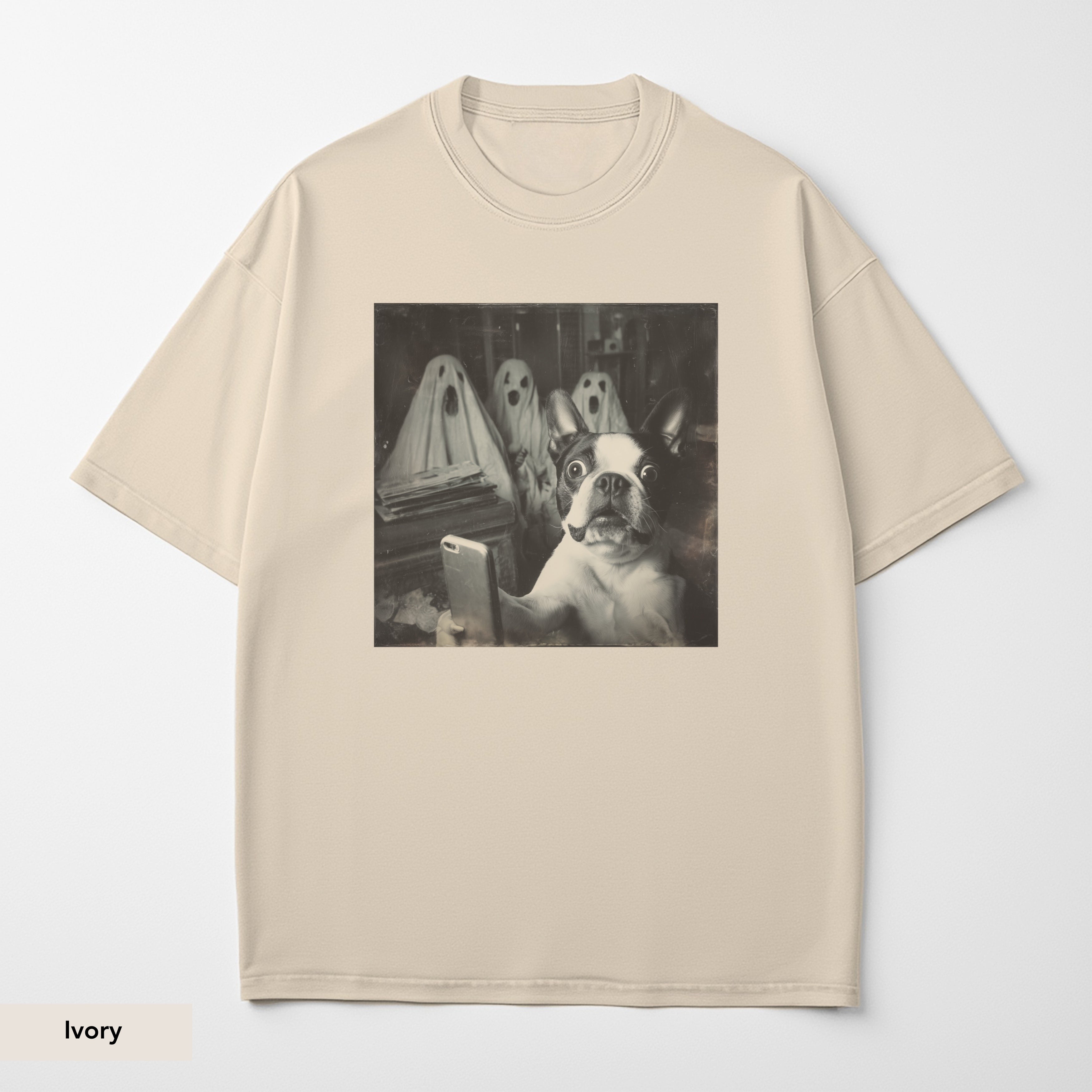 Boston Terrier Ghost Shirt