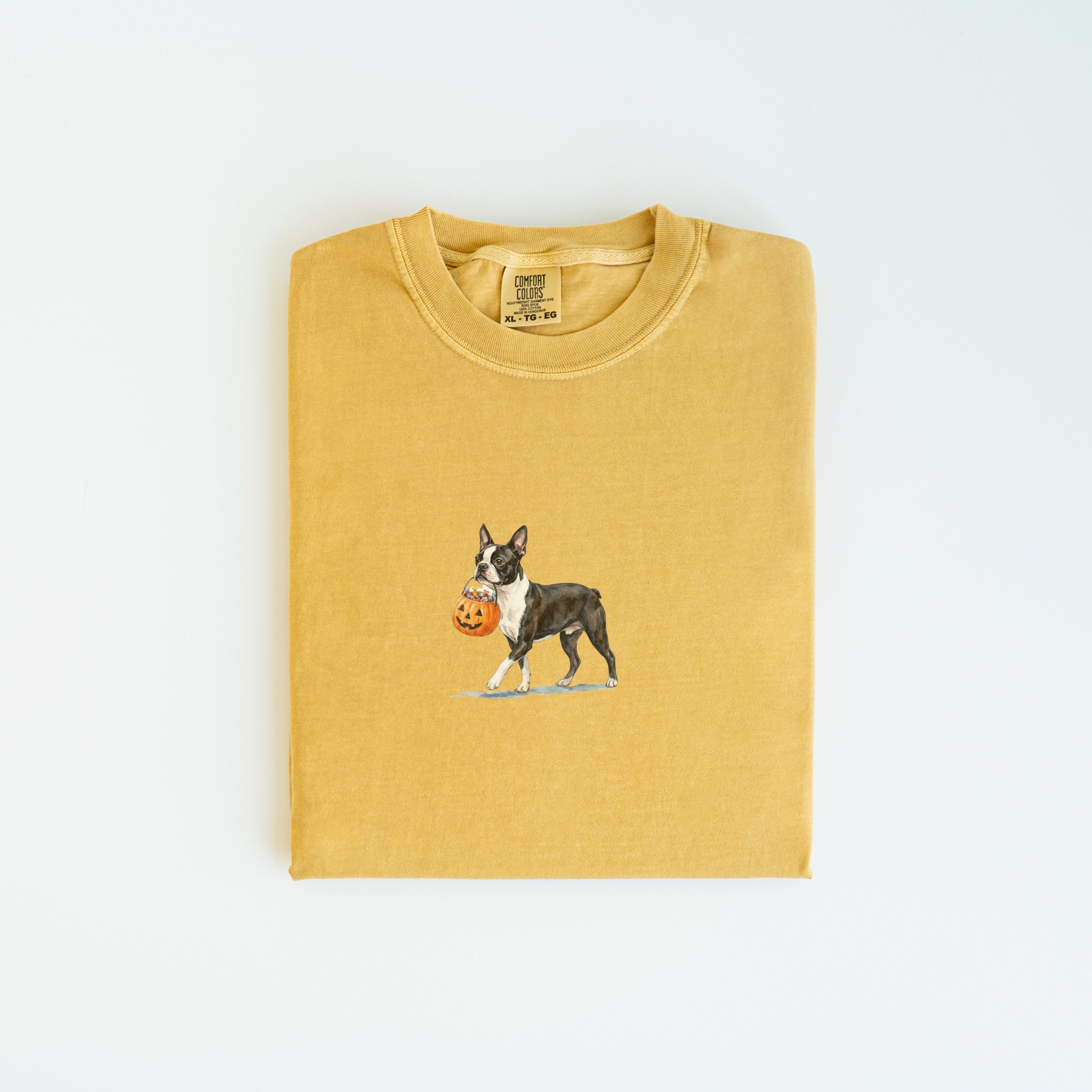 Boston Terrier Halloween T-shirt
