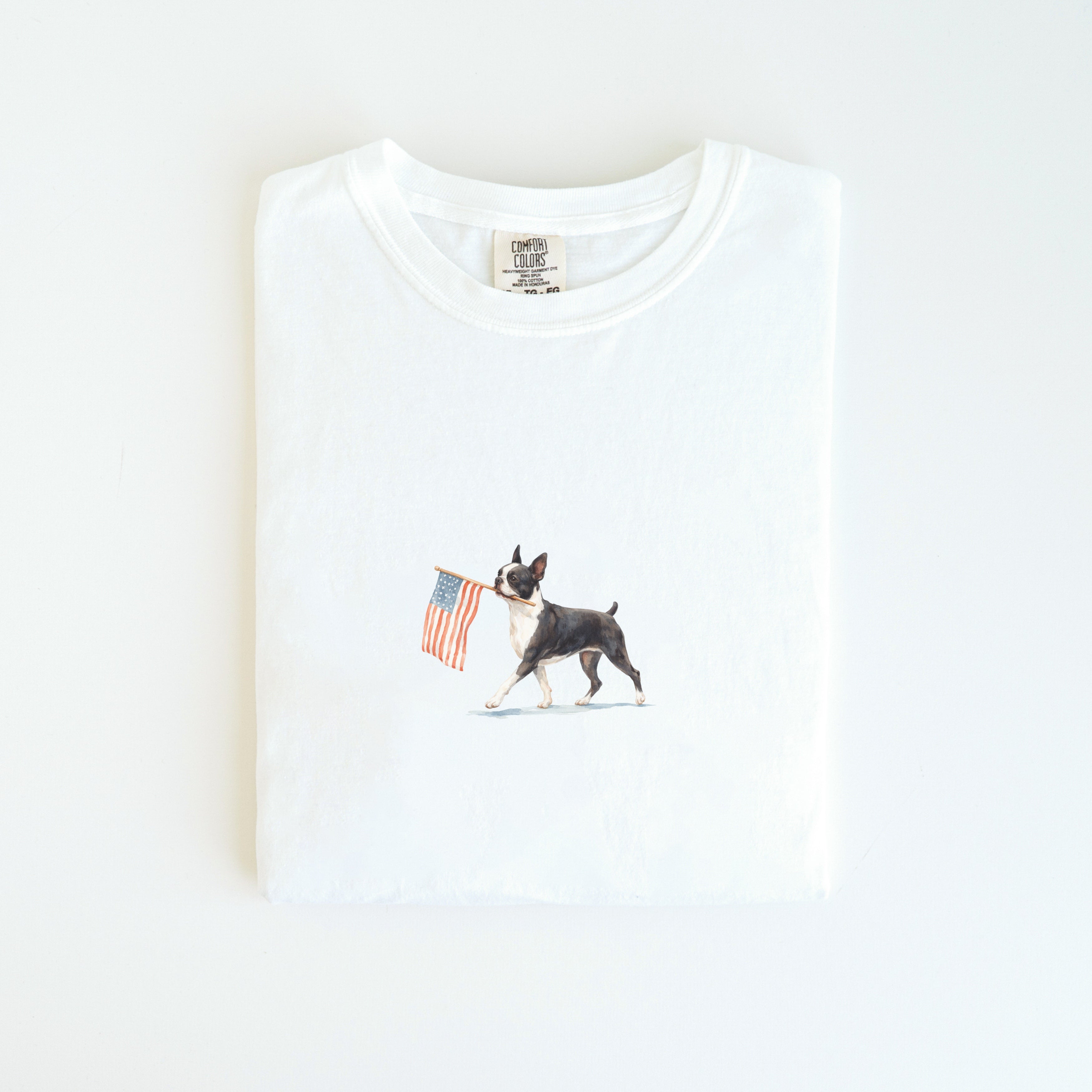 Boston Terrier USA T-shirt