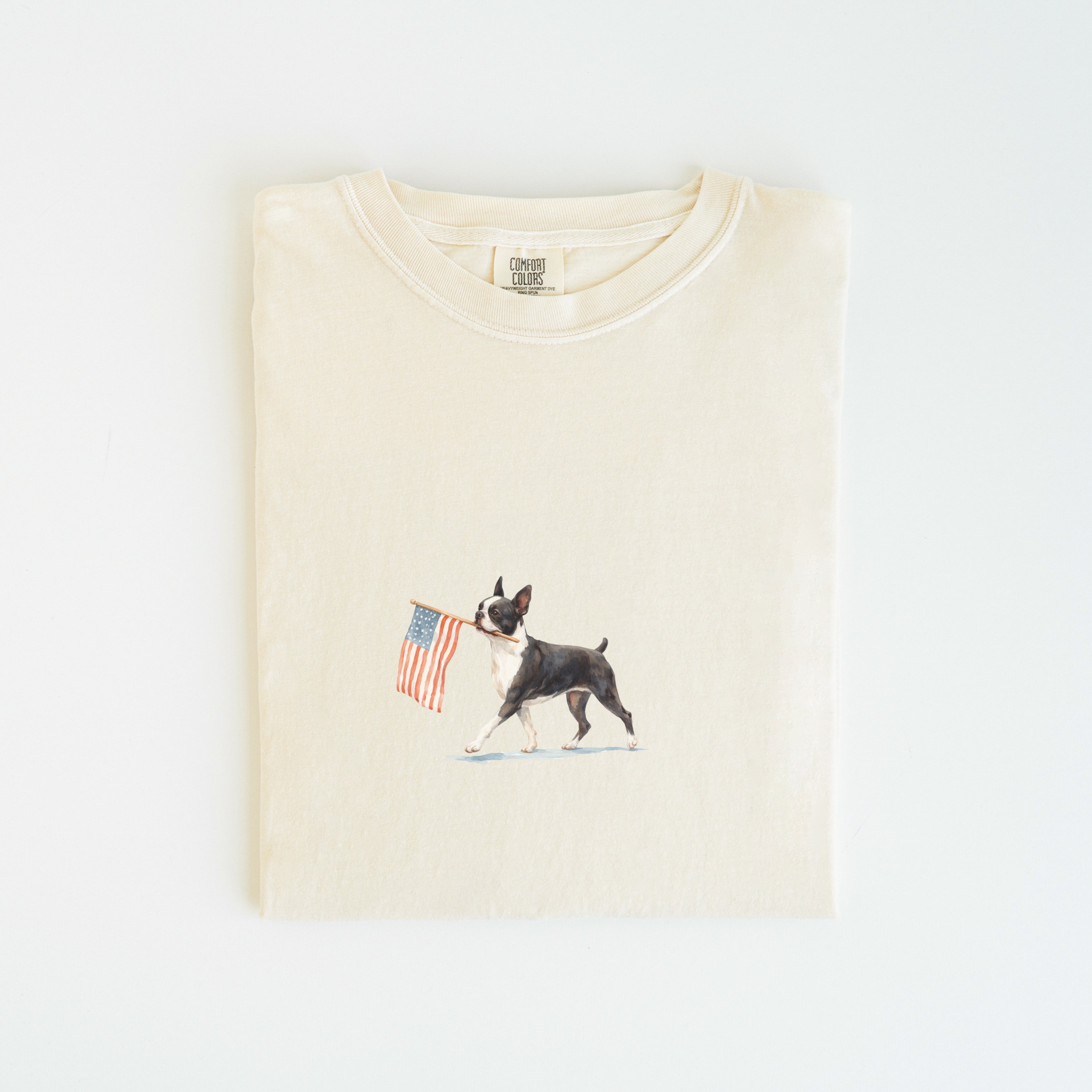 Boston Terrier USA T-shirt