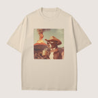 Boston terrier Dog Volcano Shirt