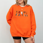 Boston terrier Halloween Sweatshirt