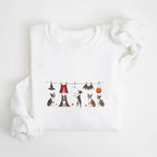 Boston terrier Halloween Sweatshirt